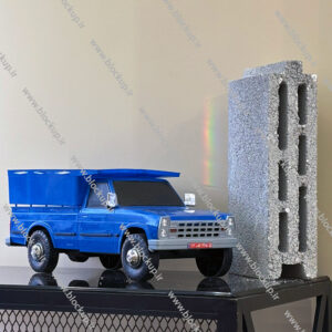 بلوک سبک پوکه ای استاندارد 10*20*40سه جداره (دستگاه ثابت)