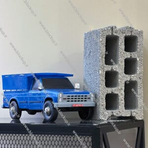 بلوک سبک پوکه ای استاندارد 40*20*20 سه جداره (دستگاه ثابت)