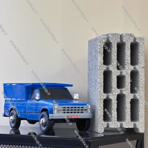 بلوک سبک پوکه ای استاندارد 20*20*40 چهار جداره - TB800