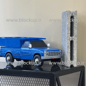بلوک سبک پوکه ای استاندارد 7*20*40 دو جداره- TB800