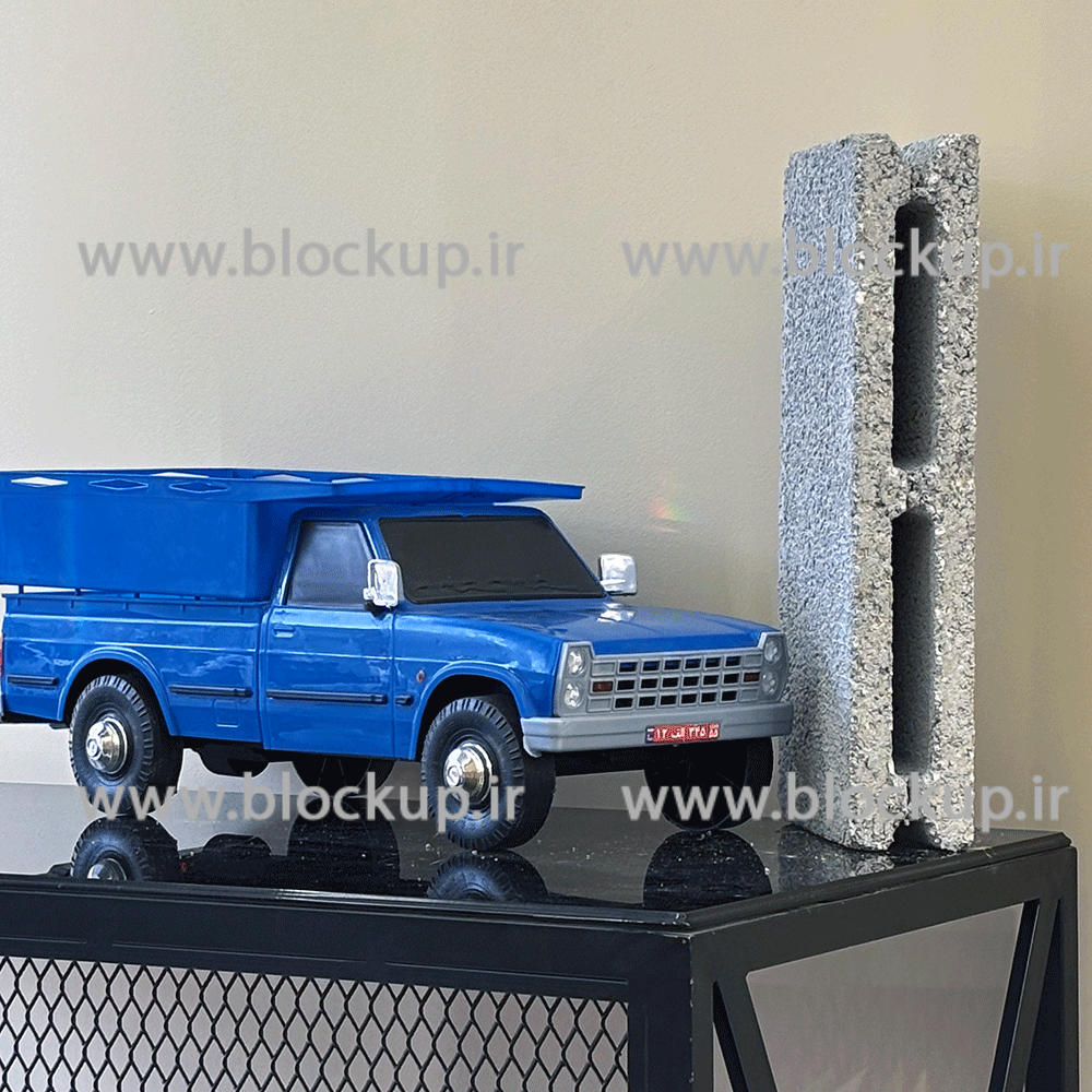 بلوک 7 سانتی دو جداره تخم‌گذار سبک پوکه‌ای