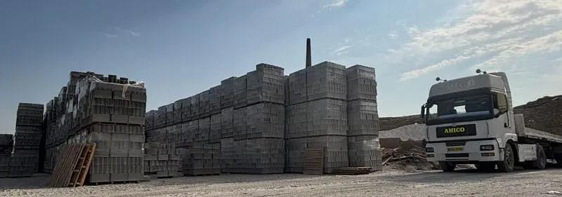 فروش بلوک سیمانی سبک و بلوک ساختمانی استاندارد با حمل سریع از BlockUP