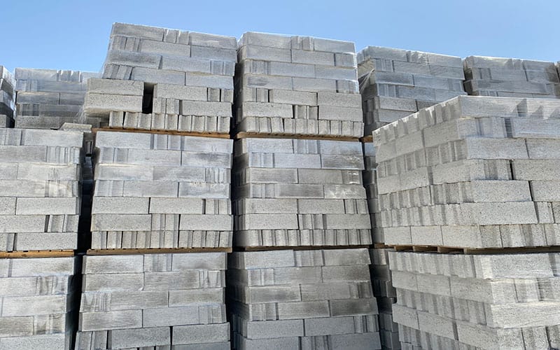 بلوک سبک پالت و بسته بندی شده