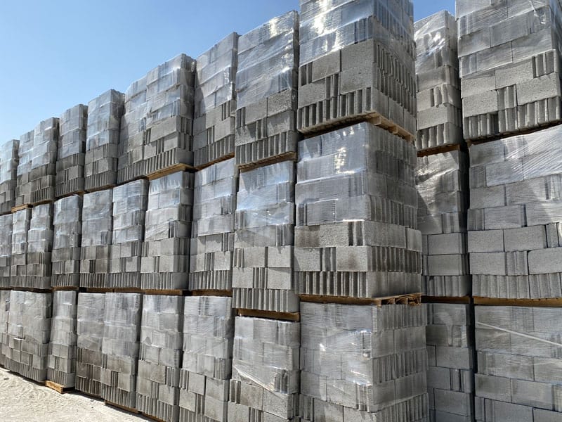 پالت بلوک سبک پوکه‌ای و قیمت امروز بلوک